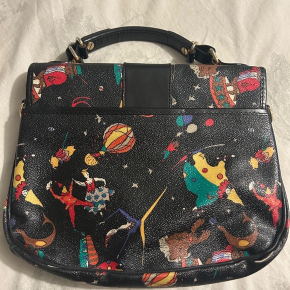 Vintage Victory Duck- circus print leather bag - Picture 5 of 11